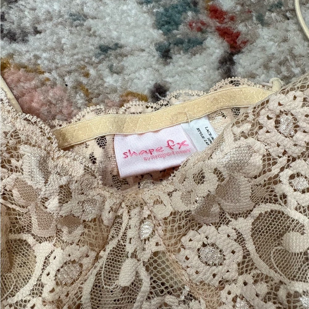 Shape FX Cream Ruched Shapewear Intimates - Picture 2 of 3